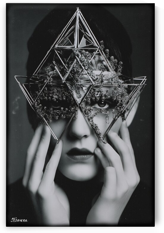 Futuristic portrait FA 25 2x3  92 by Ksavera ART