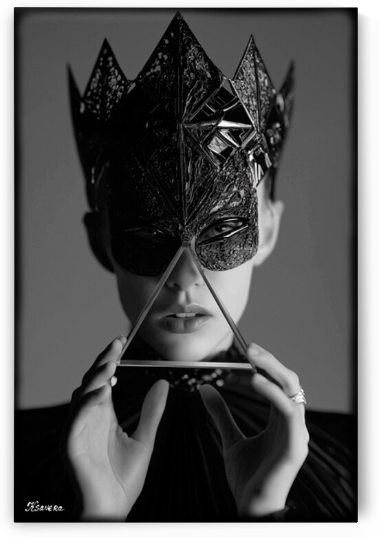 Futuristic portrait FA 25 2x3  88 by Ksavera ART