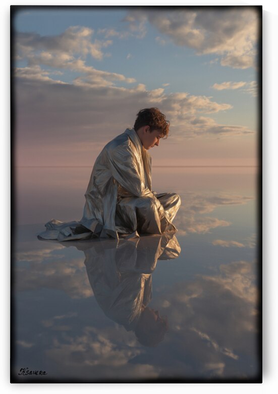 Alone under sky FA 25 2x3  104 by Ksavera ART