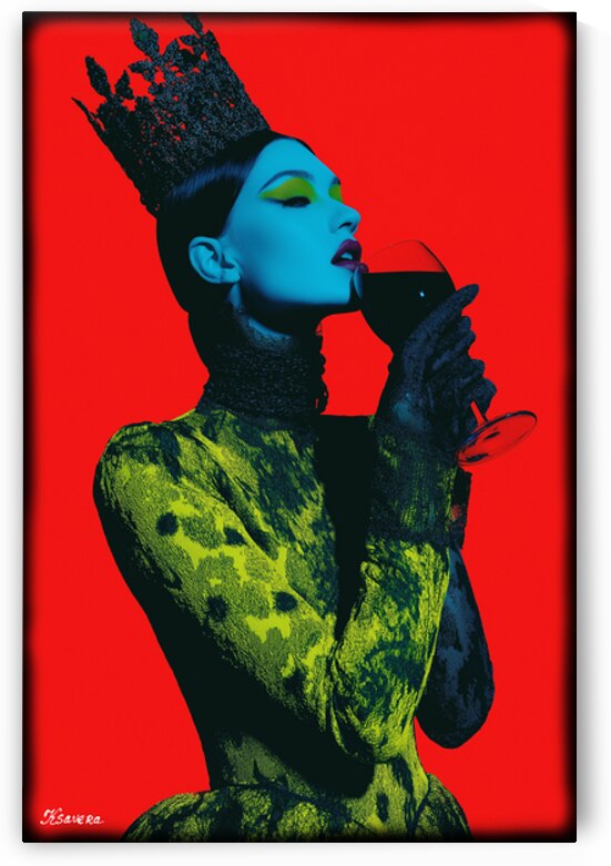 Queen FA 25 2x3  121 by Ksavera ART