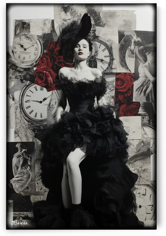 Lady of time FA 25 2x3  192 by Ksavera ART