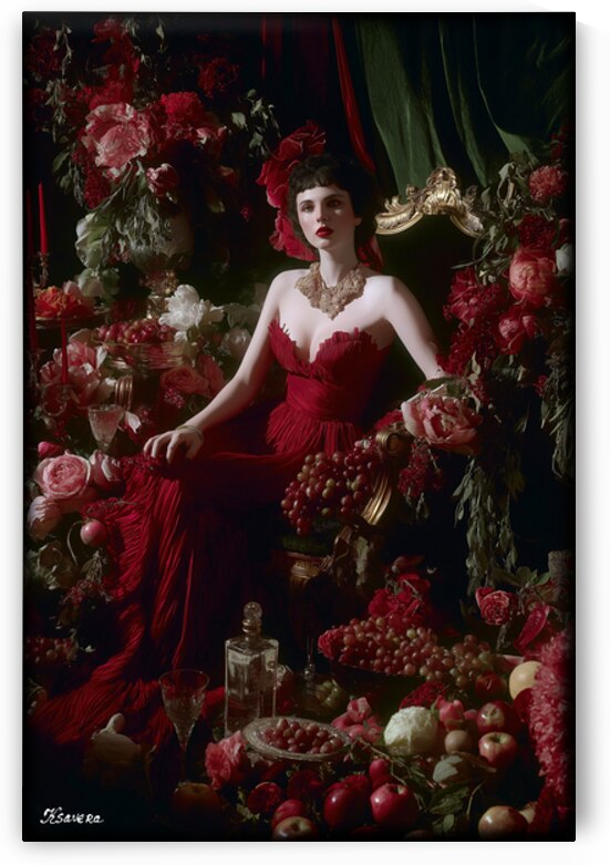 Glamour lady FA 25 2x3  198 by Ksavera ART