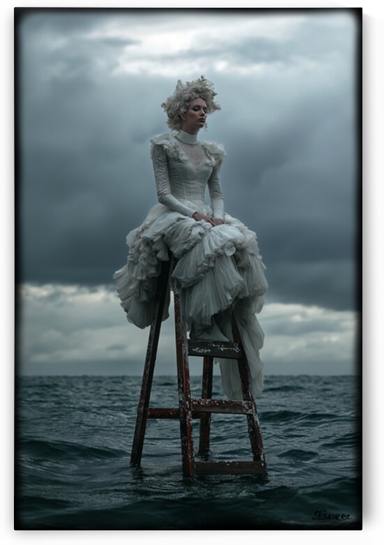 Lady of sea FA 25 2x3  203 by Ksavera ART