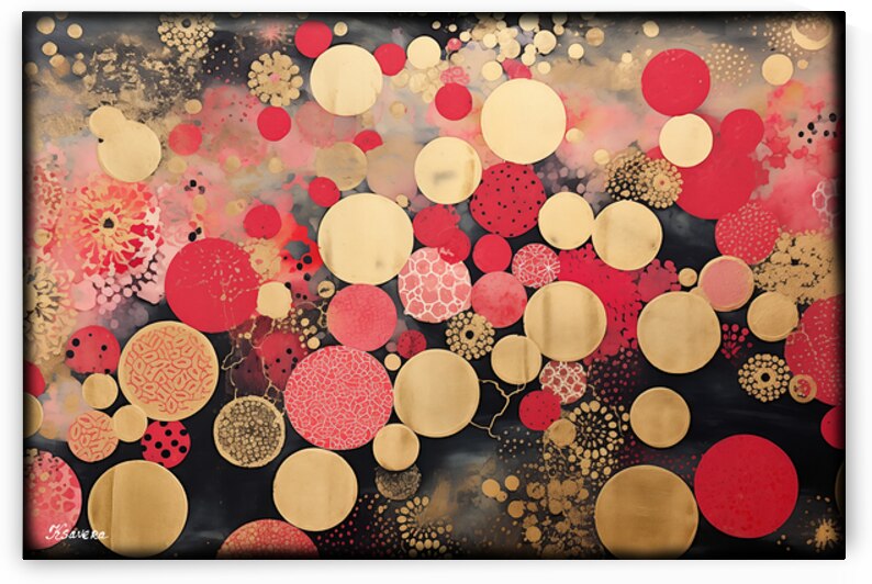 Japanese floral art FA 25 2x3  473 by Ksavera ART