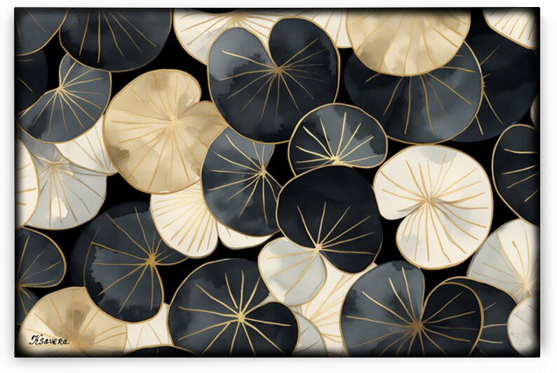 Japanese abstract art FA 25 2x3  464 by Ksavera ART