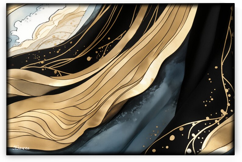 Japanese abstract art FA 25 2x3  448 by Ksavera ART