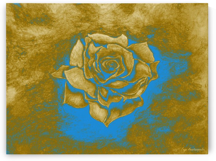 Gold Rose by Faye Anastasopoulou
