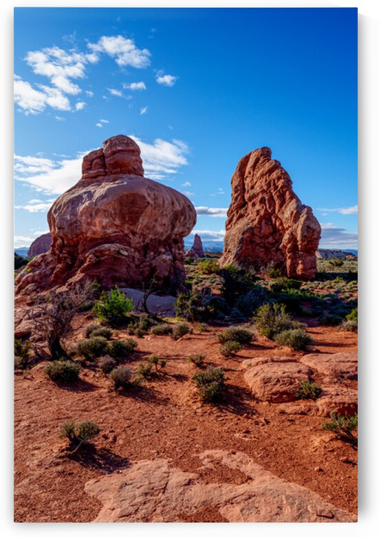 Windows Section Rock Formations Arches NP by Jennifer White