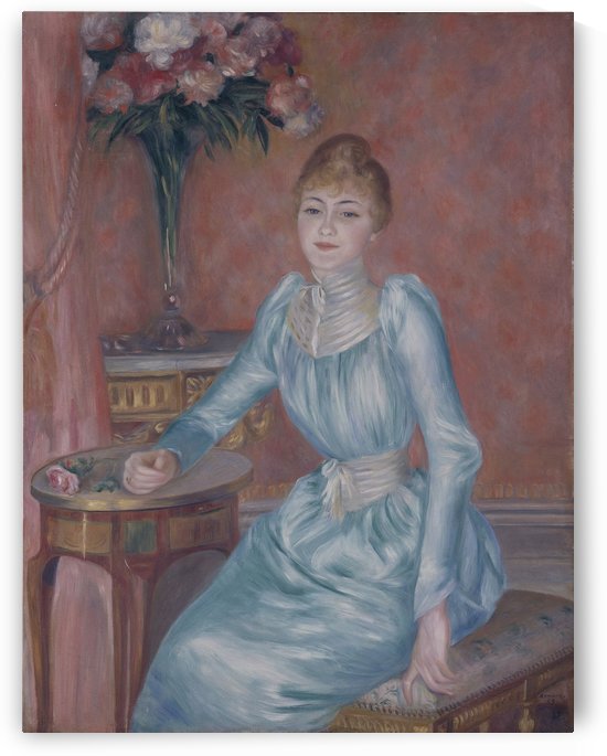 Portrait of Madame de Bonnieres by Auguste Renoir