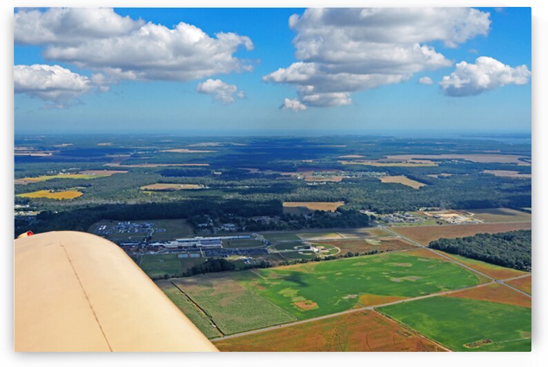 Looking Down over Delmarva by Bill Swartwout Photography