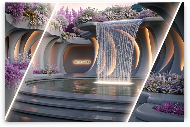 Edenic Garden  by Byron Johnson