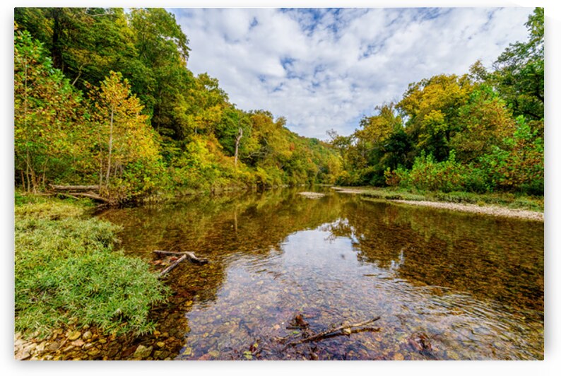 Autumn Reflections On Spring Creek by Jennifer White