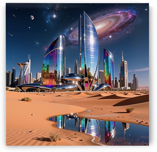 Milky Way View from the  Magellan Cloud  by Byron Johnson