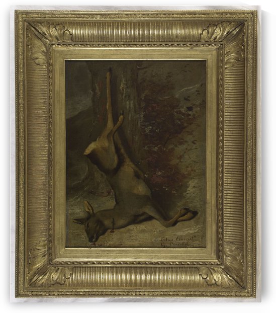 Le chevreuil by Gustave Courbet