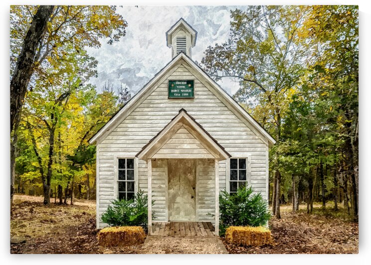 Concord One Room Schoolhouse by Jennifer White