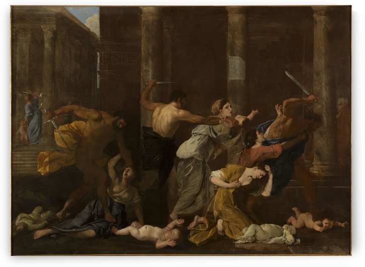 Le Massacre des Innocents by Nicolas Poussin