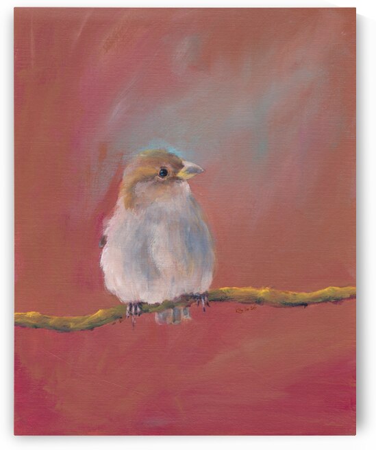 Sparrow meeting part two by Karen Kaspar