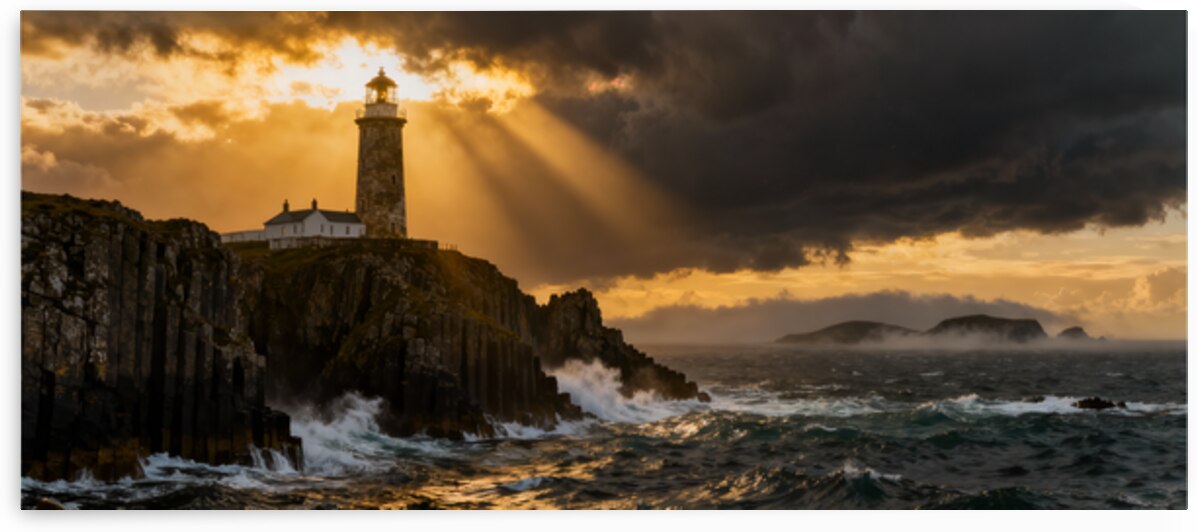 Beacon of Stormlight A Lighthouse Against the Tempest by MotivatePrints