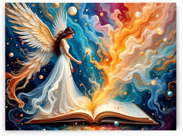 The Storyteller Celestial Angel and the Infinite Book by David Enders