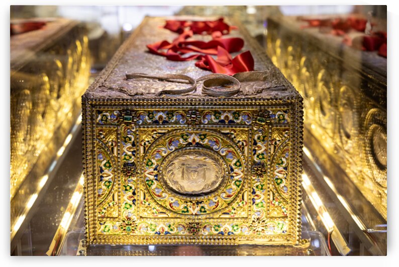 Original Protective Case of the Holy Shroud in Turin Museum by Paolo Modena