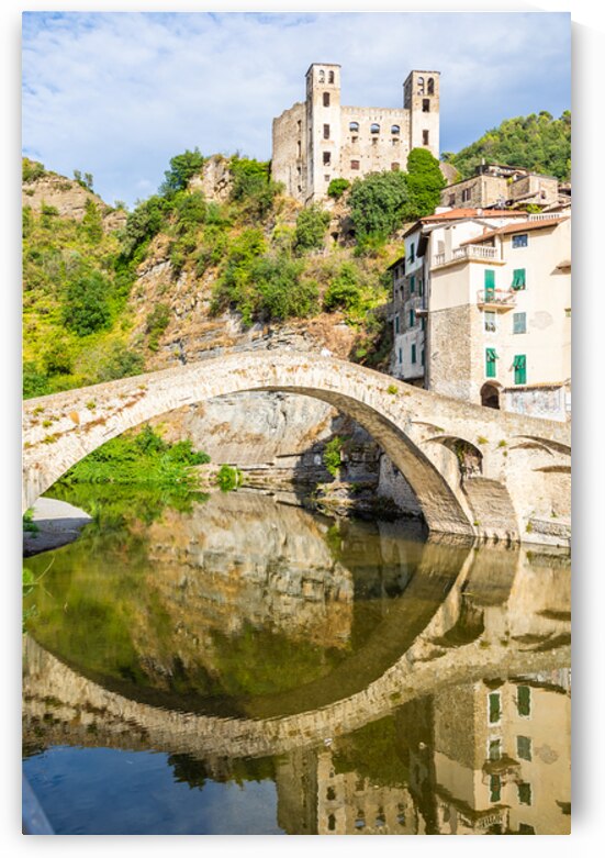 Dolceacqua Italy   medieval village of Italy   Liguria region.  by Paolo Modena
