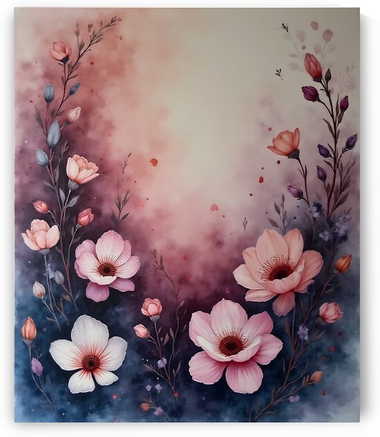 Dreamy Pastel Blossoms by Sihemsoso