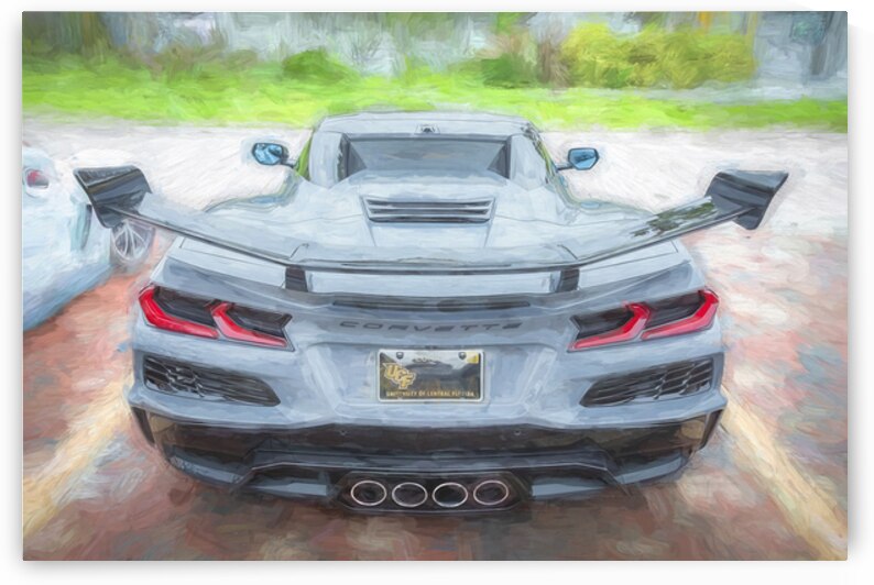 2025 Wolf Gray Corvette Z06 X3 15 by Rich Franco