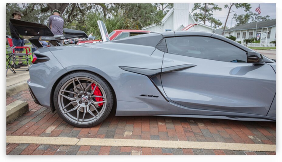 2025 Wolf Gray Corvette Z06 X3 17 by Rich Franco