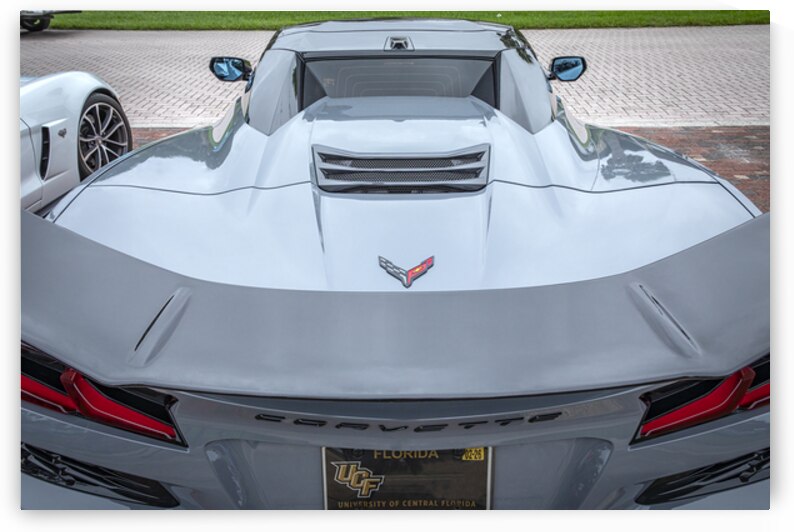 2025 Wolf Gray Corvette Z06 X3 18 by Rich Franco