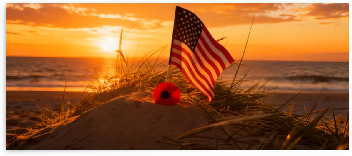 Dune Tribute at Sunset by MotivatePrints