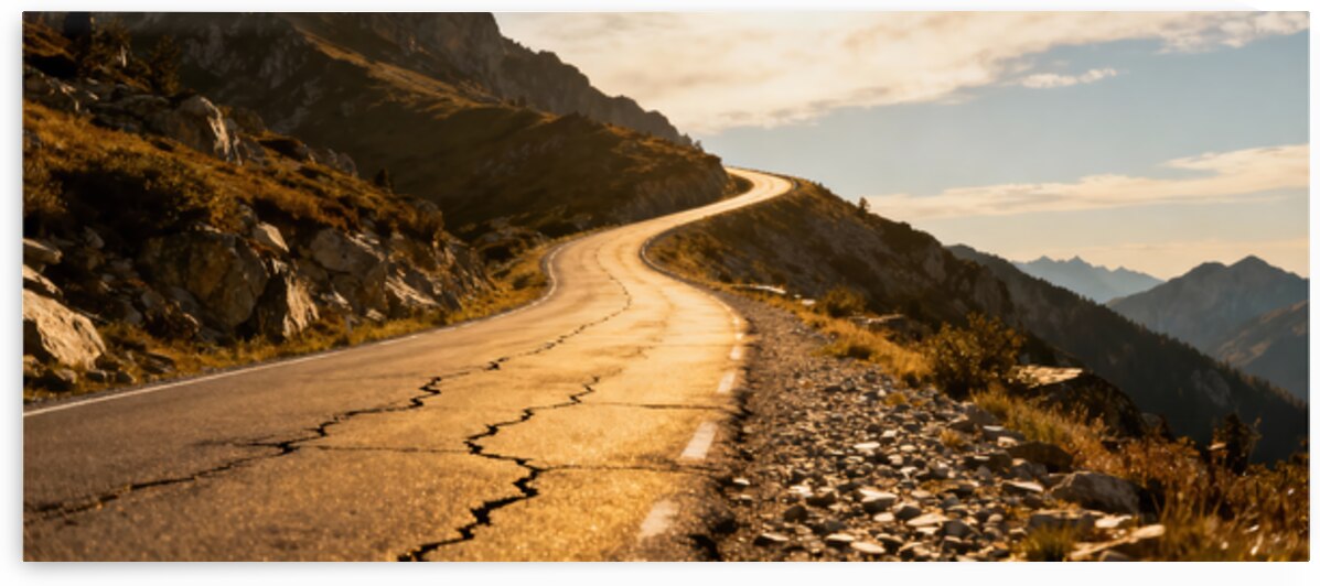 Road to the Ridgeline by MotivatePrints