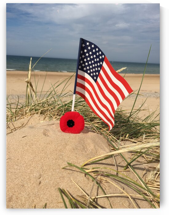Omaha Beach Normandy France June 26 2015 by MotivatePrints
