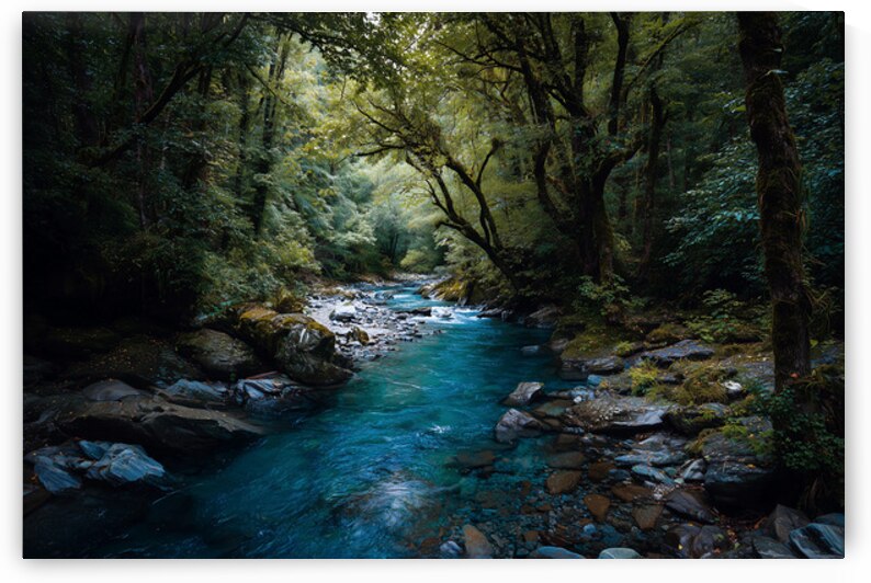 Wild forest river 2 by Infinite Wall Art