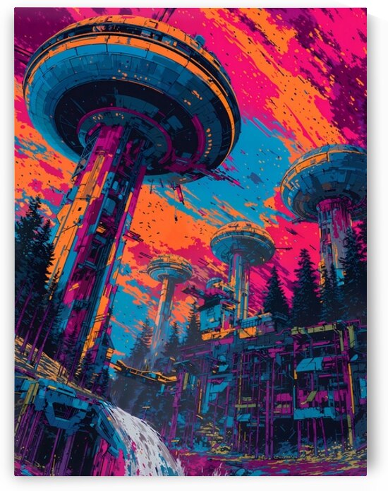 Sci fi poster 1 by Infinite Wall Art