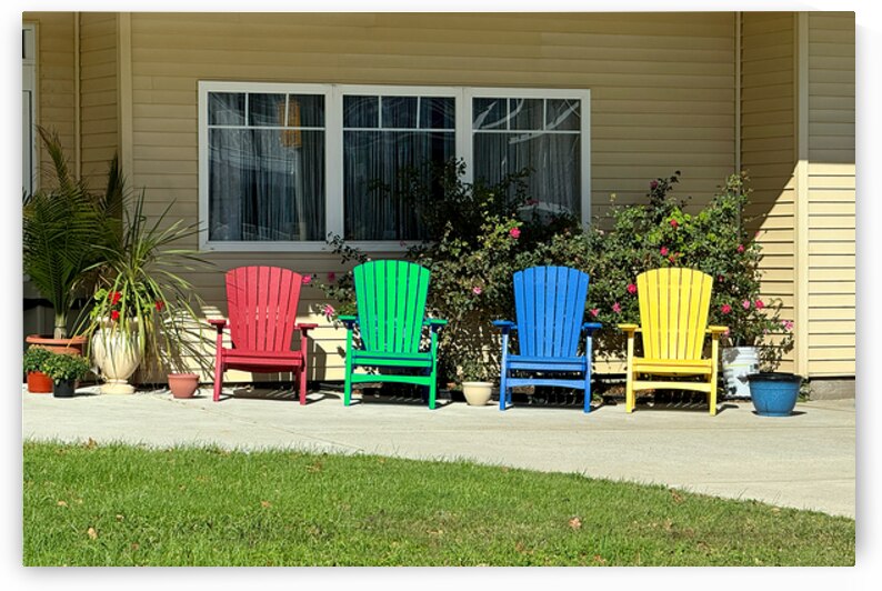 OC Adirondak Beach Chair Lineup by Bill Swartwout Photography