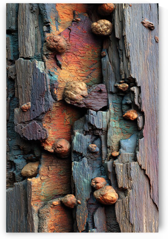 Wood structure 3 by Infinite Wall Art