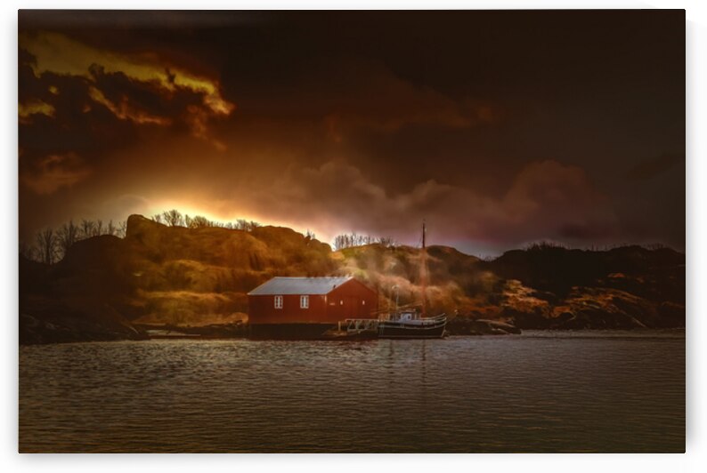 Greeted by Lofoten  Stamsund Storms by Norma Brandsberg Photography