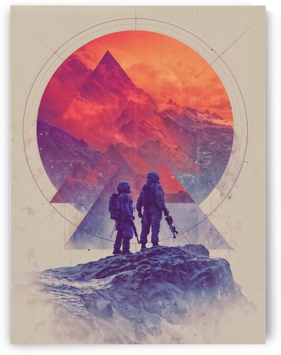 Sci fi poster 4 by Infinite Wall Art
