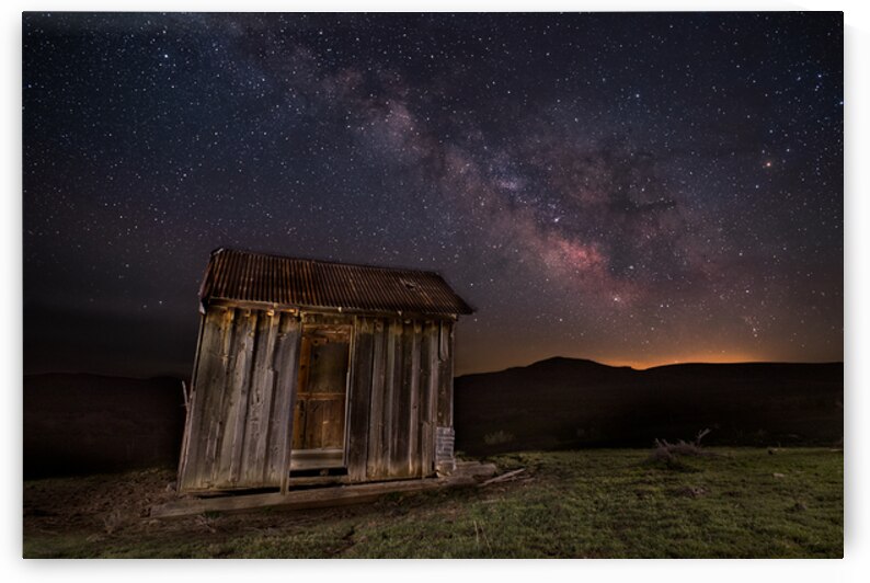 Shack Under the Stars - Lassen County California by Mike Lee