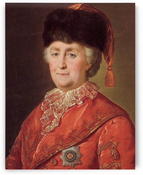 Empress Catherine The Great by Mikhail Shibanov