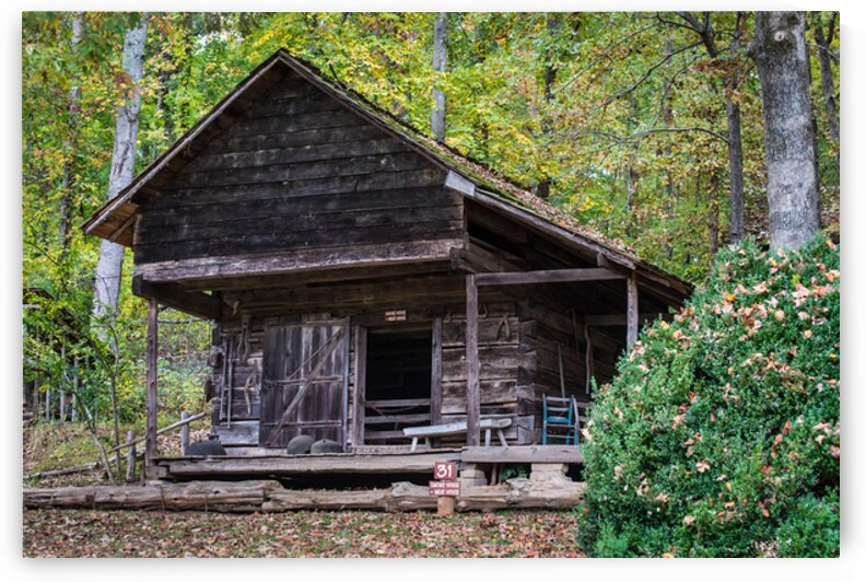 Historic Wooden Smoke House - Appalachia - Clinton Tennessee  by Gary Whitton