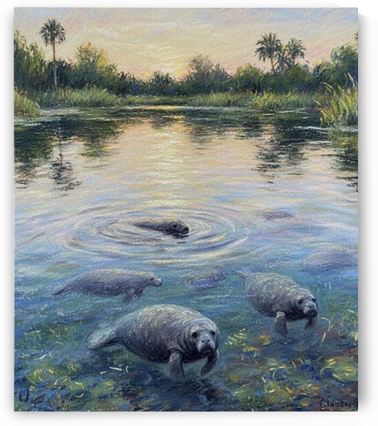 Beautiful Manatees Oct 28 2025 at 10 00 13 AM by Magikheart