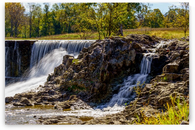 Waterfall Rhythm of Huzzah Creek by Jennifer White