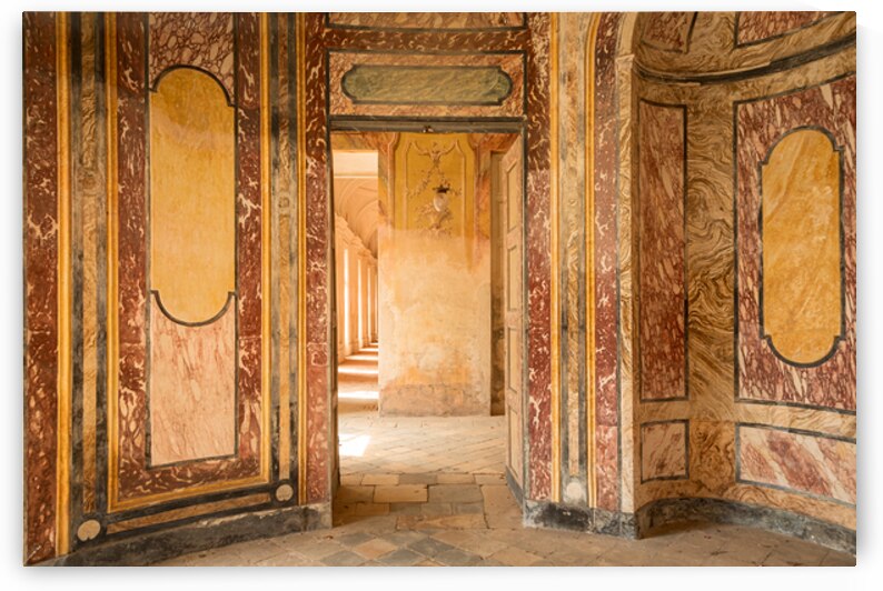 Interior of Agliè Castle Piedmont Italy by Paolo Modena