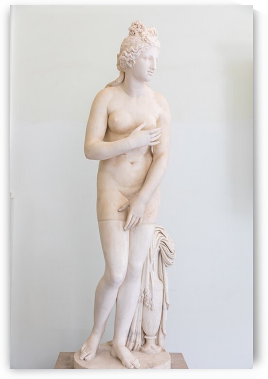 Marble statue of Aphrodite Naples Archaeological Museum by Paolo Modena