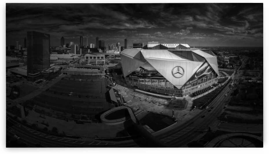 MERCEDES BENZ STADIUM by Doug Sturgess