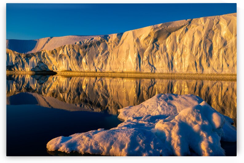 MIDNIGHT SUN ON ICE by Doug Sturgess