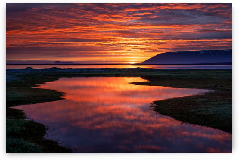 SUNSETRISE AT HOFSSTADIR by Doug Sturgess
