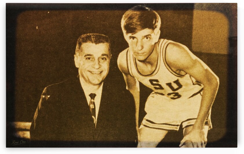 Pistol Pete and Coach Press Maravich by Row One Brand