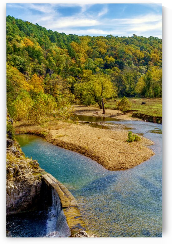 Fall View From Dillard Mill by Jennifer White